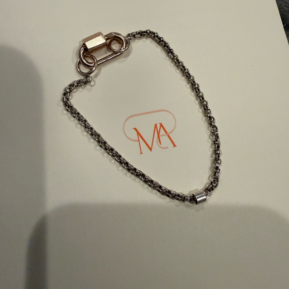 Silver-Tone Chain Bracelet - Silver - Picture 2 of 7